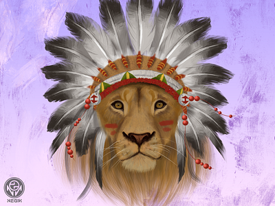 Indian lion