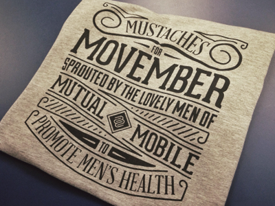 Movember Shirt movember mustache print shirt type
