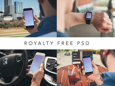 Free PSD Device Comps 6s apple black car city download free iphone table watch white wrist