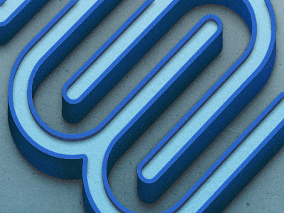 Stylized Grain Logo blue cement grain logo rough