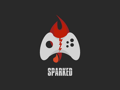 Sparked Gaming News affinity designer logo thirtylogos