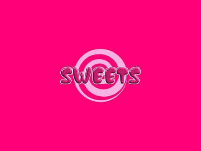 Sweets Candy Shop affinity designer logo thirtylogos