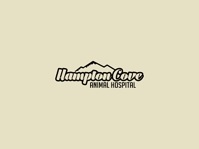 Hampton Cove Animal Hospital affinity designer logo thirtylogos