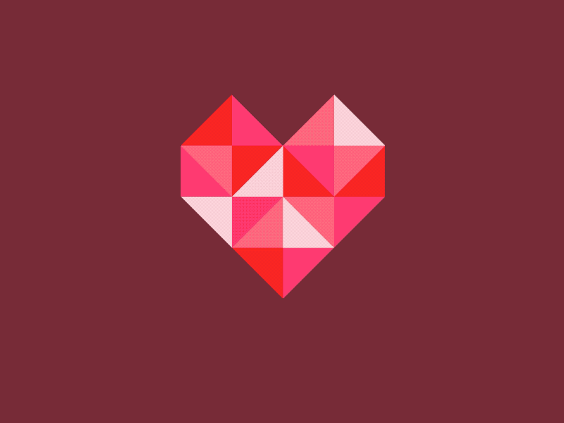 Joseph X Amanda Valentine animation codepen heart valentine