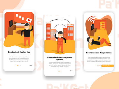 Onboarding Screen Pa'Kost Mobile Apps