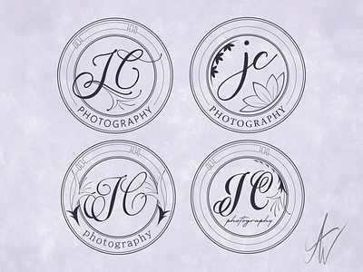 JC Photography Concepts art branding camera design digital flowers freelance lens lily logo photograhy vector