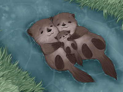 Otter Family