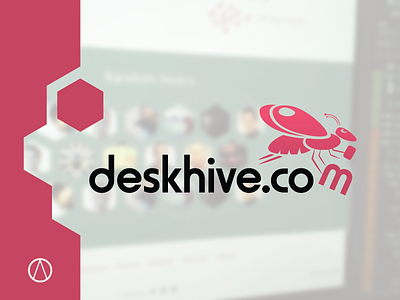 Deskhive Logo andrewokorokov beetroot beetroot.se debut deskhive deskhive.com logo startup web design