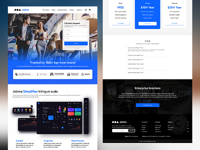 Website UI design