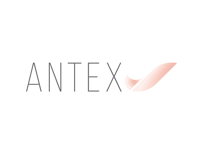 Antex Fabric brand identity branding feather graphic design logo
