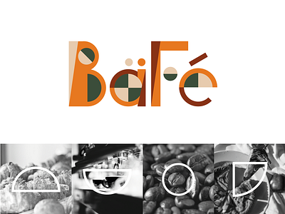 Bafé Coffee brand identity branding coffee design graphic design logo typography