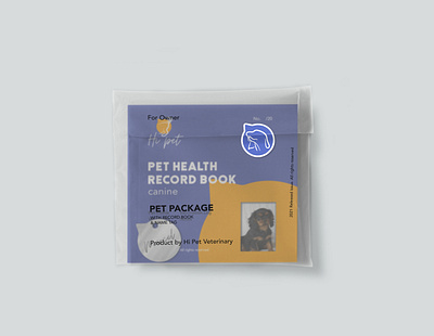Hi pet health package brand identity branding design dog graphic design logo