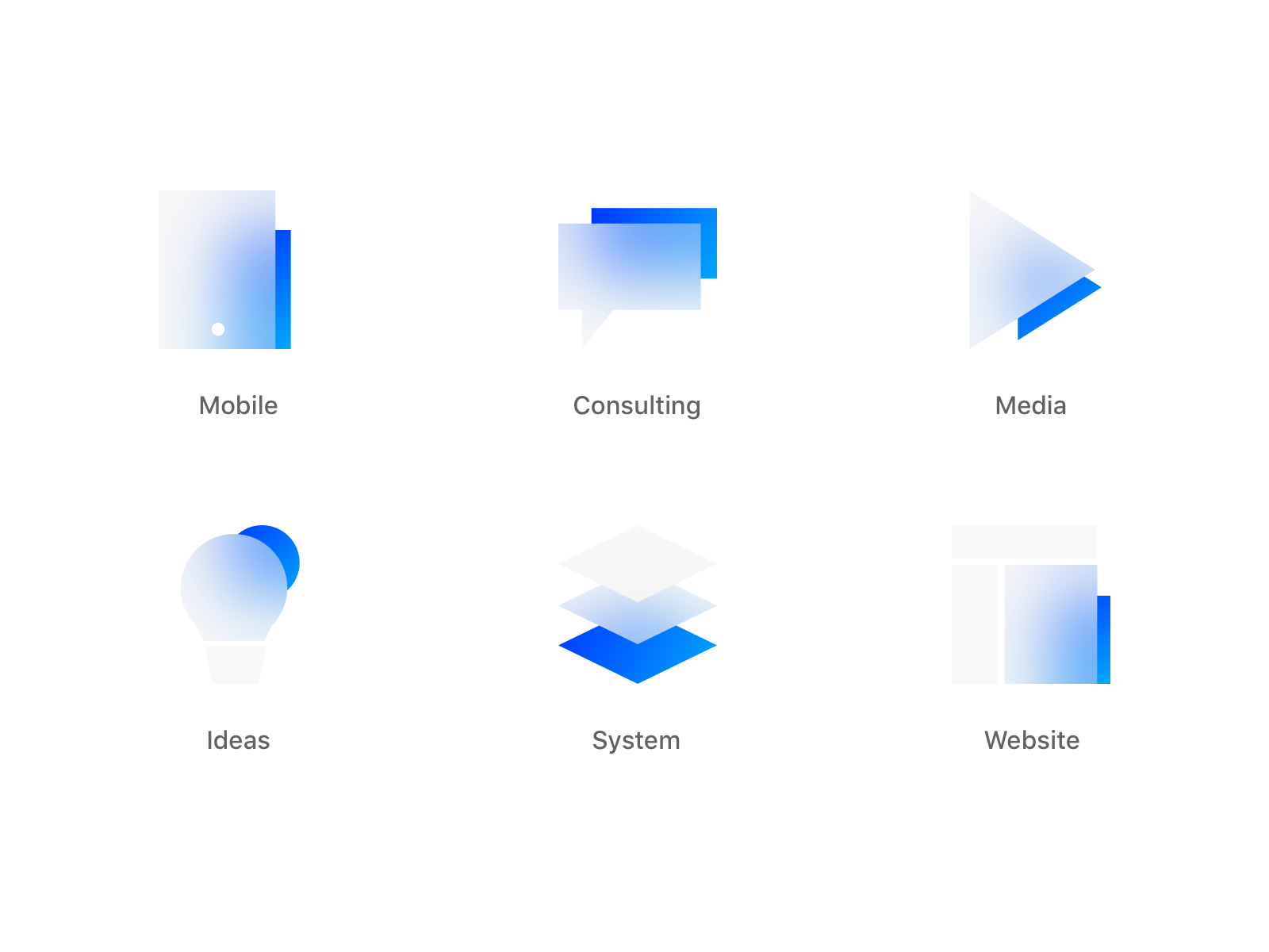 Frosted Glass Icons by Thuan Nguyen on Dribbble