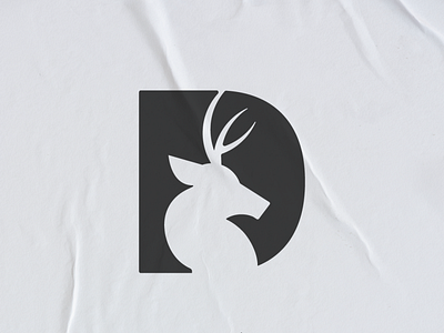 Deerlogistiks logo design branding deer design logo typography vector