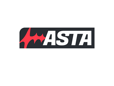 Logo design ASTA - Magic Logo anime branding design logo magic typography vector