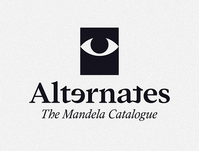 The Mandela Catalogue - Logo Alternates branding eye eye logo horror logo logo design spooky terror vector