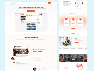 Website Design For All in One Community Management Platform