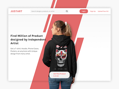 Justart - POD Website UI ui ux uidesign uiux ux design ux ui ux ui design uxdesign uxdesigns uxui uxuidesign