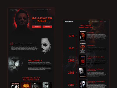 Halloween UI Design