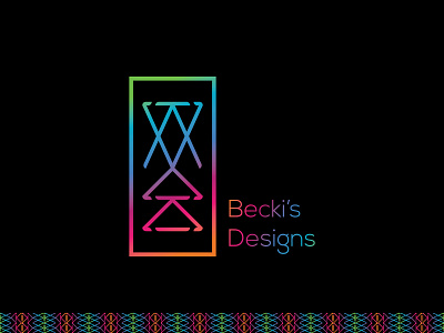 Becki's Designs app art branding design flat identity illustration illustrator lettering logo minimal type typography vector wacom