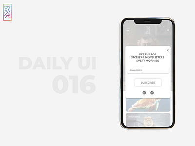 Daily UI 016