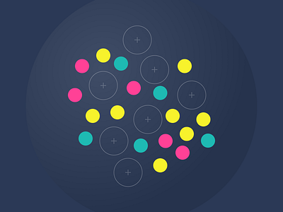 exploratory Ui circle dot dynamic interface open ui