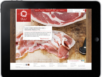 Olli Website food website