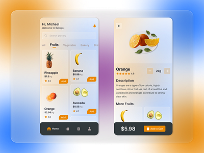Grocery App - Belonjo