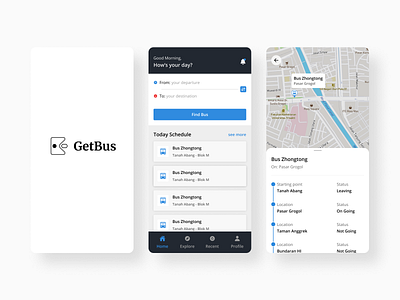 Bus Transport App - GetBus