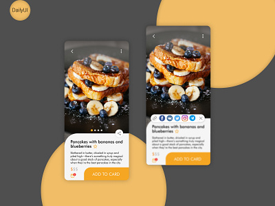 Social Share in App app dailyui design figma share social ui ux