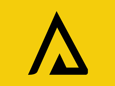 A logo simple logo simple a letterlogo