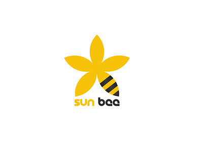 sunbee bee bee logo sunbee sunbee logo sunflower sunflower logo