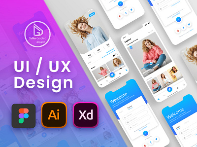 UI UX Screens designs, themes, templates and downloadable graphic ...