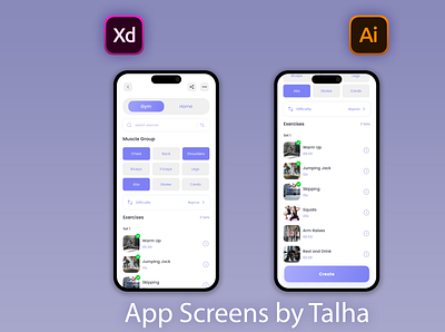 app screen