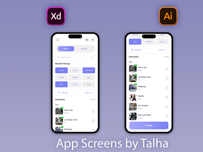 app screen
