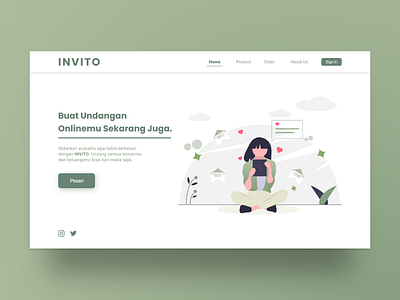 INVITO  Landing Page