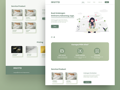 INVITO Landing Page