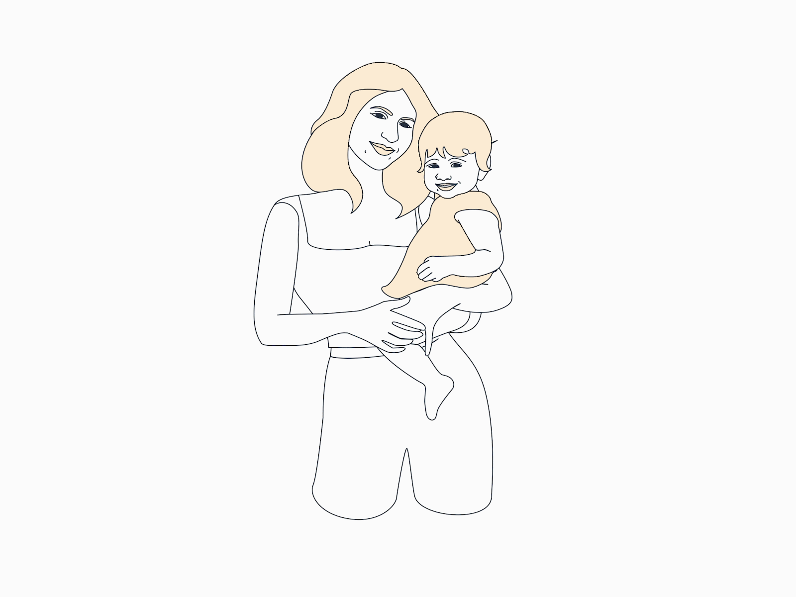 My sister and my niece 3 animation character animation characterdesign design illustration
