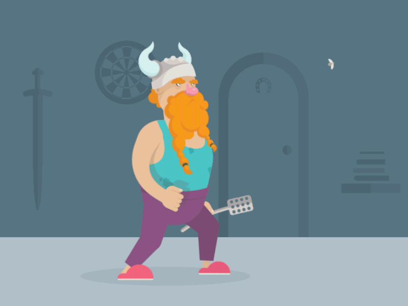 Retired Viking by Anastasiia Andriichuk on Dribbble