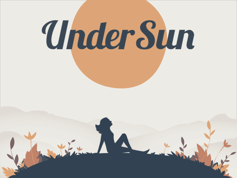 Under the Sun 2d after effects animation creative market sun