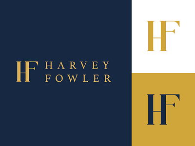 Harvey Fowler - Logomark brand design brand identity branding branding design business card design graphic design graphics illustrator lettermark logo logodesign logodesigns monogram