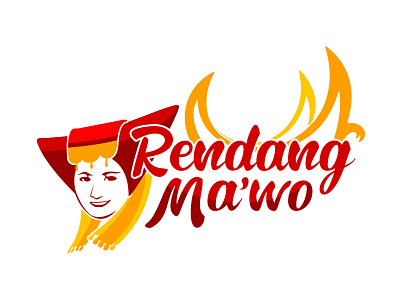 RENDANG MAWO LOGO branding design icon illustration logo typography ui vector