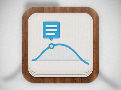 1st icon for Analyst analyst graph icon ios news paper stock stock market wood