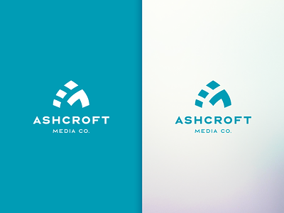 Ashcroft Media Co. Logo abstract brand brand design brand identity branding design film graphic design icon identity logo logo design logos minimalist monogram photography videography