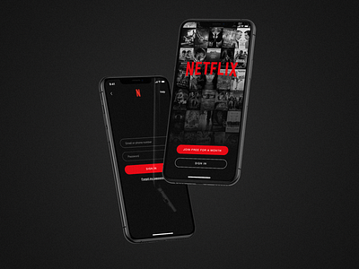 Netflix App UI Study #DailyUi