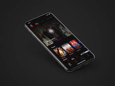 Netflix App UI Study #DailyUi