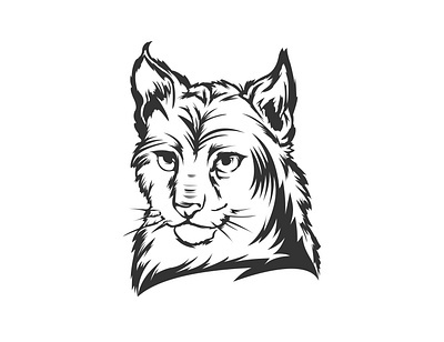 Cat Mascot Logo Design Vector game