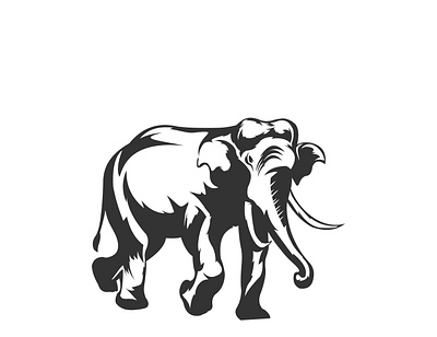 Elephant Logo Design Vector business