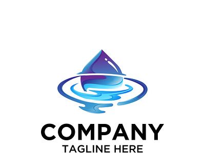 Logo Drop water