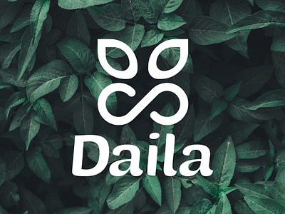 Daila branding echo forest graphic design leaf logo nature